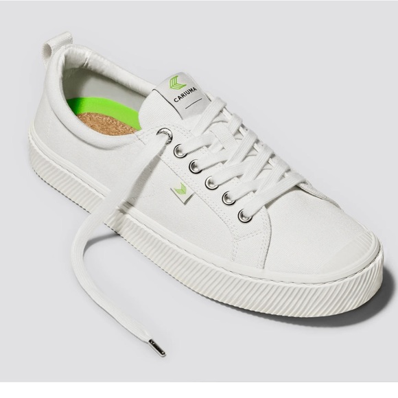 New in box Cariuma OCA low off white canvas sneaker - Picture 10 of 11